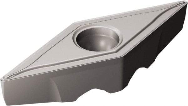 Sandvik Coromant - TRVB1304 F Grade H13A Carbide Turning Insert - Uncoated, 35° Triangle, 13mm Inscr Circle, 3/16" Thick, 1/64" Corner Radius - Exact Tool & Supply