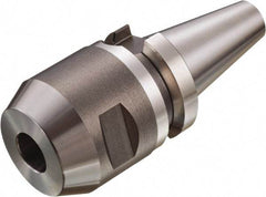 Sandvik Coromant - BT40 Taper Shank 32mm Hole End Mill Holder/Adapter - 58mm Nose Diam, 100mm Projection, Through-Spindle & DIN Flange Coolant - Exact Tool & Supply