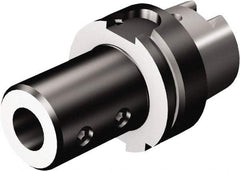 Sandvik Coromant - HSK100 Taper, HSK100 Modular Connection, 1.2598" Inside Hole Diam, 3-15/16" Projection, Drill Adapter - 3-15/16" Body Diam, Through Coolant - Exact Tool & Supply