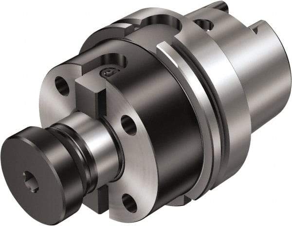 Sandvik Coromant - HSK63A Taper Face Mill Holder & Adapter - 1" Pilot Diam - Exact Tool & Supply
