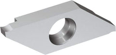 Sandvik Coromant - 3RMAGR MAG Grade H13A, 1.75mm Cutting Width Carbide Grooving Insert - 0.1457" Max Depth of Cut, Right Hand, Uncoated - Exact Tool & Supply
