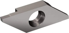 Sandvik Coromant - MACL3 MAC 1105 Grade, 0.0787" Cutting Width, Carbide Cutoff Insert - 0.002" Cnr Rad, TiAlN Coated - Exact Tool & Supply