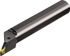 Sandvik Coromant - 0.0394" Min Bore Diam, 10" OAL, 1-1/2" Shank Diam, R/LAX123..B-020 Indexable Boring Bar - Left Hand, Through Coolant - Exact Tool & Supply