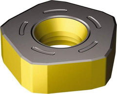 Sandvik Coromant - 357N2408 KH Grade 3330 Carbide Milling Insert - TiCN/Al2O3/TiN Finish, 7.94mm Thick, 24.4mm Inscribed Circle - Exact Tool & Supply