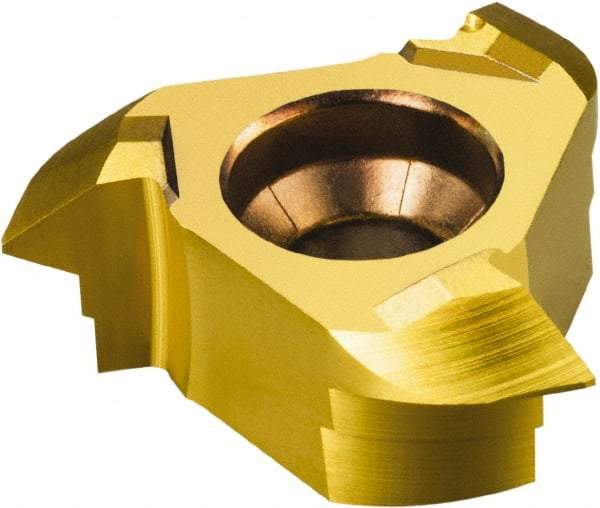 Sandvik Coromant - 11 TPI, Internal Thread, UN Standard, 327..UN-TH 1025 Grade Thread Mill Insert - Carbide, TiAlN+TiN Coating - Exact Tool & Supply