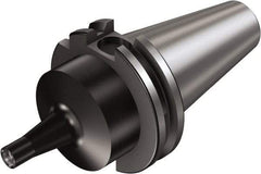 Sandvik Coromant - CAT40 Taper Shank 12.2mm Hole End Mill Holder/Adapter - 3.0709" Projection, Through-Spindle Coolant - Exact Tool & Supply