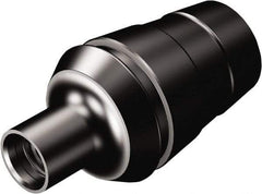 Sandvik Coromant - ER32 Taper Shank 9.15mm Hole End Mill Holder/Adapter - 0.4331" Projection, Through-Spindle Coolant - Exact Tool & Supply