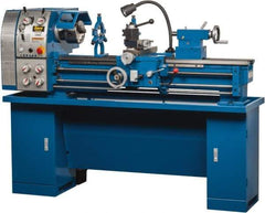 Enco - 12" Swing, 36" Between Centers, 110/220 Volt, Single Phase Bench Lathe - 5MT Taper, 1-1/2 hp, 65 to 1,810 RPM, 1-1/2" Bore Diam, 750mm Deep x 580mm High x 1,676mm Long - Exact Tool & Supply