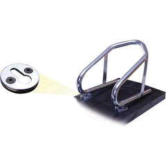 Erickson Manufacturing - Wheel Chocks; Width (Inch): 6 ; Height (Inch): 11 ; Depth (Inch): 6 ; Material: Steel - Exact Tool & Supply