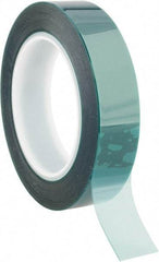 3M - 1" Wide x 72 Yd Long Green Polyester Film Masking Tape - Series 8992, 3.2 mil Thick - Exact Tool & Supply