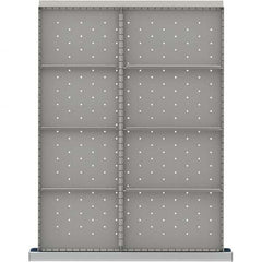 LISTA - 8-Compartment Drawer Divider Layout for 3.15" High Drawers - Exact Tool & Supply