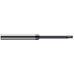 Harvey Tool - Ball End Mills; Mill Diameter (Inch): 1/16 ; Mill Diameter (Decimal Inch): 0.0620 ; Number of Flutes: 4 ; Length of Cut (Inch): 3/32 ; Length of Cut (Decimal Inch): 0.0930 ; Material: Solid Carbide - Exact Tool & Supply