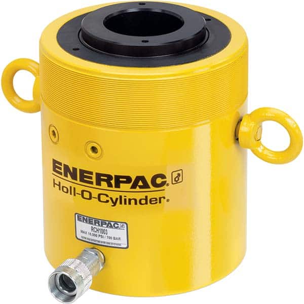 Enerpac - Compact Hydraulic Cylinders Type: Single Acting Mounting Style: Base Mounting Holes - Exact Tool & Supply