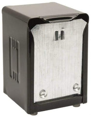 San Jamar - 3-3/4 x 4 x 5-1/2, Napkin Dispenser - Tabletop Low Fold, Black - Exact Tool & Supply