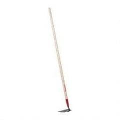 Razor-Back - 4-1/2" High x 7" Wide Square Steel Hoe - 54" Long Wood Straight Handle - Exact Tool & Supply