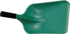 Remco - 18" High x 14" Wide Square Plastic Scoop - 40-1/2" Long Plastic D-Grip Handle - Exact Tool & Supply