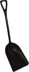 Remco - 17" High x 14" Wide Square Plastic Shovel - 42" Long Plastic D-Grip Handle - Exact Tool & Supply