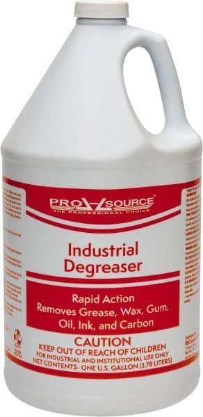 PRO-SOURCE - 1 Gal Bottle Cleaner/Degreaser - Liquid, Butyl-Based, Lemon - Exact Tool & Supply