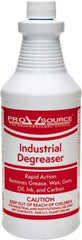 PRO-SOURCE - 32 oz Spray Bottle Cleaner/Degreaser - Liquid, Butyl-Based, Lemon - Exact Tool & Supply