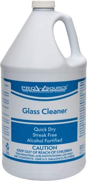 PRO-SOURCE - 1 Gal Bottle Clean/Fresh Glass Cleaner - Use on Glass & Mirror - Exact Tool & Supply