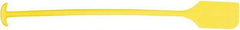 Remco - Yellow Polypropylene Mixing Paddle without Holes - 52" Overall Length - Exact Tool & Supply