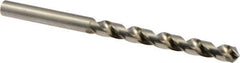 Guhring - 6.4mm 118° Cobalt Jobber Drill - Bright Finish, Right Hand Cut, Spiral Flute, Straight Shank, 101mm OAL, Four Facet, Split Point - Exact Tool & Supply