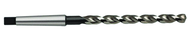 11mm Dia. - HSS - 1MT - 130° Point - Parabolic Taper Shank Drill-Nitrited Lands - Exact Tool & Supply