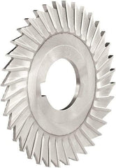 Keo - 5" Blade Diam x 1/4" Blade Thickness, 1" Hole, 40 Teeth, High Speed Steel Side Chip Saw - Straight Tooth, TiAlN, with Keyway - Exact Tool & Supply