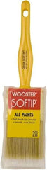 Wooster Brush - 2" Synthetic General Purpose Paint Brush - 2-7/16" Bristle Length, Plastic Handle - Exact Tool & Supply