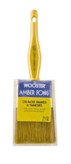 Wooster Brush - 2-1/2" Hog General Purpose Paint Brush - 2-7/16" Bristle Length, Plastic Handle - Exact Tool & Supply