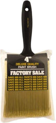 Wooster Brush - 4" Synthetic General Purpose Paint Brush - 3-7/16" Bristle Length, Plastic Handle - Exact Tool & Supply