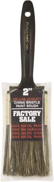 Wooster Brush - 2" Hog General Purpose Paint Brush - 2-7/16" Bristle Length, Plastic Handle - Exact Tool & Supply