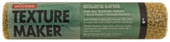 Wooster Brush - 9" Wide Paint General Purpose Roller Cover - Medium to Semi-Rough Texture, Plastic - Exact Tool & Supply
