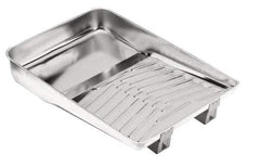 Wooster Brush - Paint Tray - 1 Qt Capacity, 11" Wide, Steel - Exact Tool & Supply
