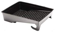 Wooster Brush - 9" Roller Compatible Paint Roller Tray - 2 Qt Capacity, 11" Wide, Plastic - Exact Tool & Supply