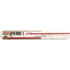 Wooster Brush - 3/16" Nap, 18" Wide Paint General Purpose Roller Cover - Smooth Texture, Fabric - Exact Tool & Supply