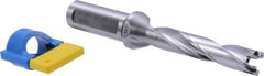 Iscar - 0.591" to 5/8" Diam, 5xD, 2.95" Max Depth, 3/4" Shank Diam, 5.86" OAL, Replaceable-Tip Drill - FCP, ICK, ICK-2M, ICM, ICP, iCP-2M Insert, 55125355 Toolholder, Series SumoCham - Exact Tool & Supply