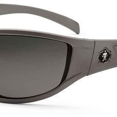Njord Smoke Lens Matte Gray Safety Glasses - Exact Tool & Supply