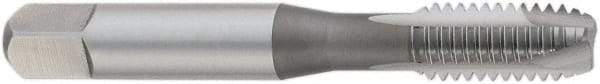 OSG - M24x3.00, 3 Flute, Bright Finish, High Speed Steel Spiral Point Tap - Plug Chamfer, Right Hand Thread, 120mm OAL, 58mm Thread Length, 19mm Shank Diam, 2B Class of Fit, Series 122 - Exact Tool & Supply