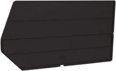 Akro-Mils - 17" Wide x 9.1" High, Black Bin Divider - Use with Akro-Mils - 30260 - Exact Tool & Supply