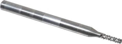 OSG - 1/16" Diam, 3/16" LOC, End Mill End, Solid Carbide Diamond Pattern Router Bit - Right Hand Cut, 1-1/2" OAL, 1/8" Shank Diam, Use on Fiberglass - Exact Tool & Supply