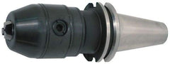 Accupro - CAT40, 1/8 to 5/8" Capacity, Integral Shank Drill Chuck - Keyed, Taper Shank, 4.606" Open Length - Exact Tool & Supply