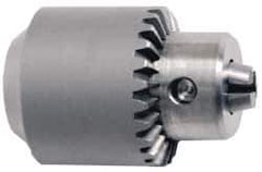 Accupro - 5/16-24, 0.51 to 7.39mm Capacity, Threaded Mount Stainless Steel Drill Chuck - Keyed, 28.4mm Sleeve Diam, 40mm Open Length - Exact Tool & Supply