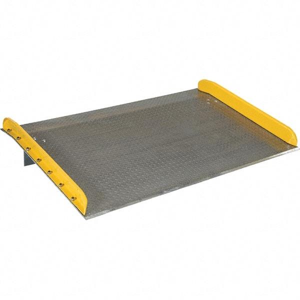 Vestil - Aluminum Dock Plate - 48" Long x 72" Wide x 7" High - Exact Tool & Supply