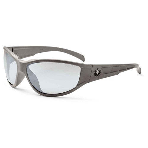 Njord In/Outdoor Lens Matte Gray Safety Glasses - Exact Tool & Supply