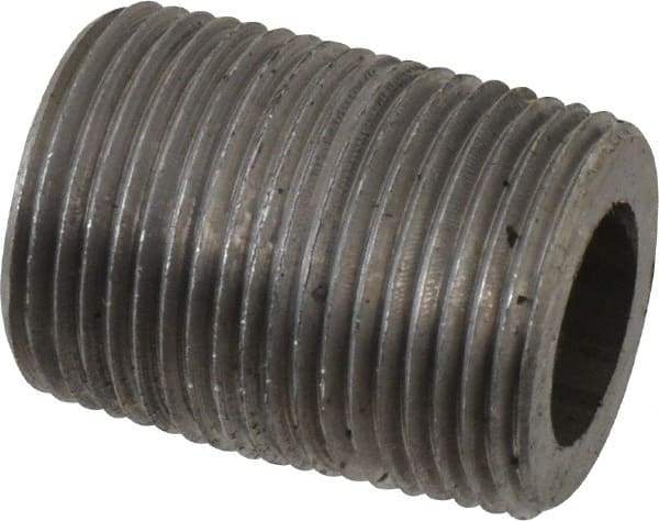 Value Collection - Schedule 160, 3/4" Diam Black Pipe Nipple - Threaded - Exact Tool & Supply