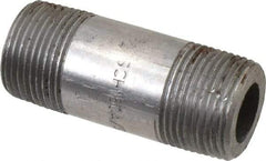 Value Collection - Schedule 160, 3/4" Diam x 2-1/2" Long Black Pipe Nipple - Threaded - Exact Tool & Supply