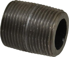 Value Collection - Schedule 160, 1" Diam Black Pipe Nipple - Threaded - Exact Tool & Supply
