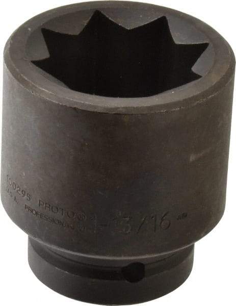 Proto - 1" Drive 1-13/16" Impact Socket - 4 Points, 3-1/2" OAL - Exact Tool & Supply