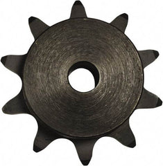 U.S. Tsubaki - 20 Teeth, 2" Chain Pitch, Chain Size 2080, Double Pitch Sprocket - 1" Bore Diam, 6.472" Pitch Diam, 6.91" Outside Diam - Exact Tool & Supply
